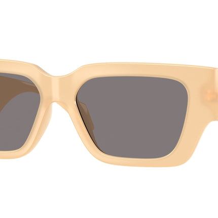 Versace VE4497U Square Sunglasses  554473-Opal Brown Marzipan 53-140-15 - Color Map Pink