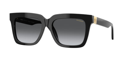 Versace VE4498 Square Sunglasses  GB1/T3-Black 55-145-16 - Color Map Black