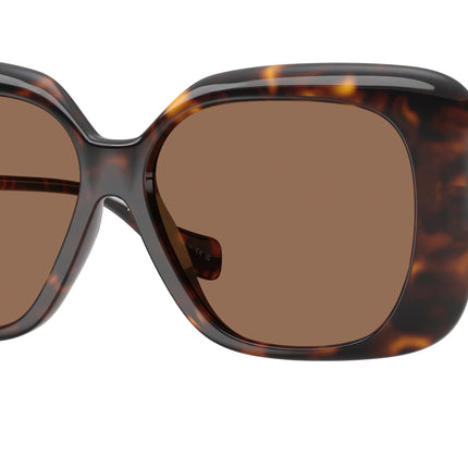 Versace VE4499U Square Sunglasses  108/73-Havana 57-140-14 - Color Map Tortoise