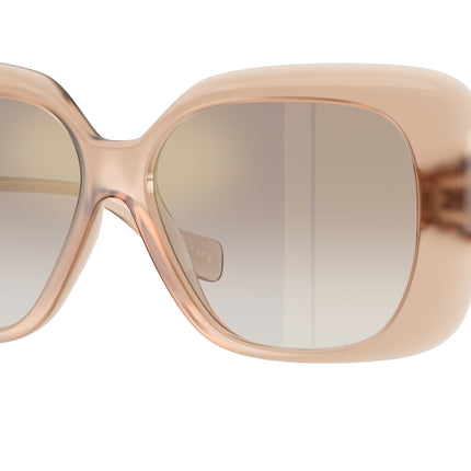 Versace VE4499U Square Sunglasses  55386E-Opal Rose 57-140-14 - Color Map Pink
