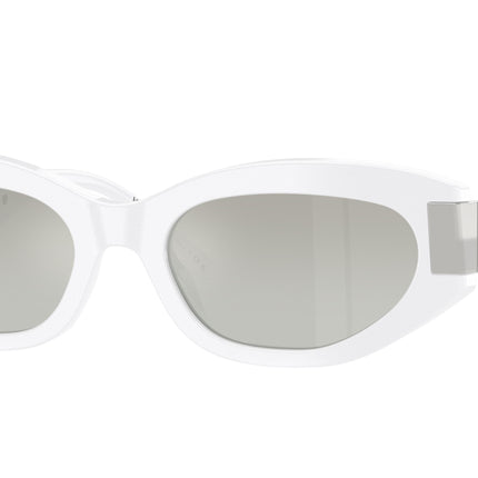 Versace VE4501F Cat Eye Sunglasses  314/6V-White 54-145-19 - Color Map White