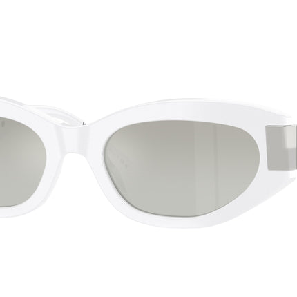 Versace VE4501 Cat Eye Sunglasses  314/6V-White 54-145-19 - Color Map White