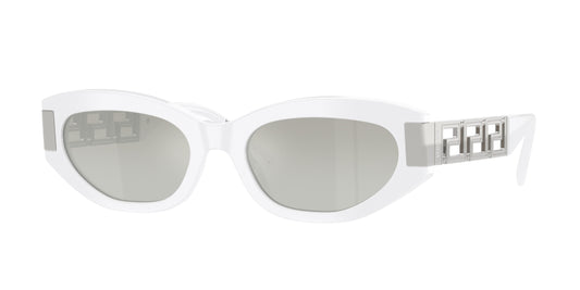 Versace VE4501 Cat Eye Sunglasses  314/6V-White 54-145-19 - Color Map White