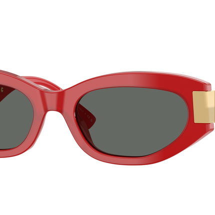 Versace VE4501 Cat Eye Sunglasses  554287-Full Red 54-145-19 - Color Map Red
