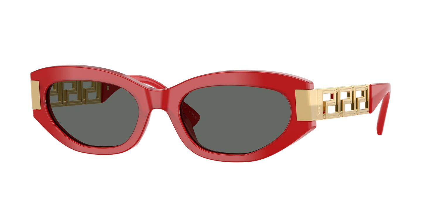Versace VE4501 Cat Eye Sunglasses  554287-Full Red 54-145-19 - Color Map Red