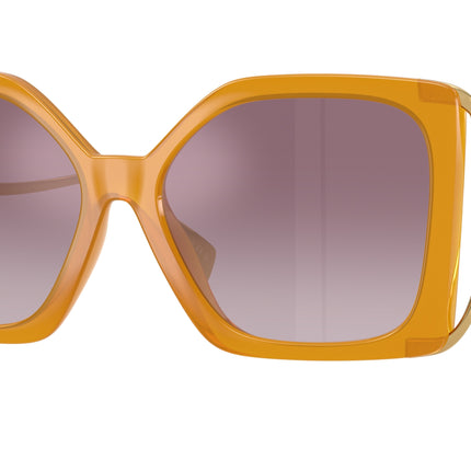 Versace VE4502U Square Sunglasses  55376X-Opal Yellow 58-130-16 - Color Map Yellow