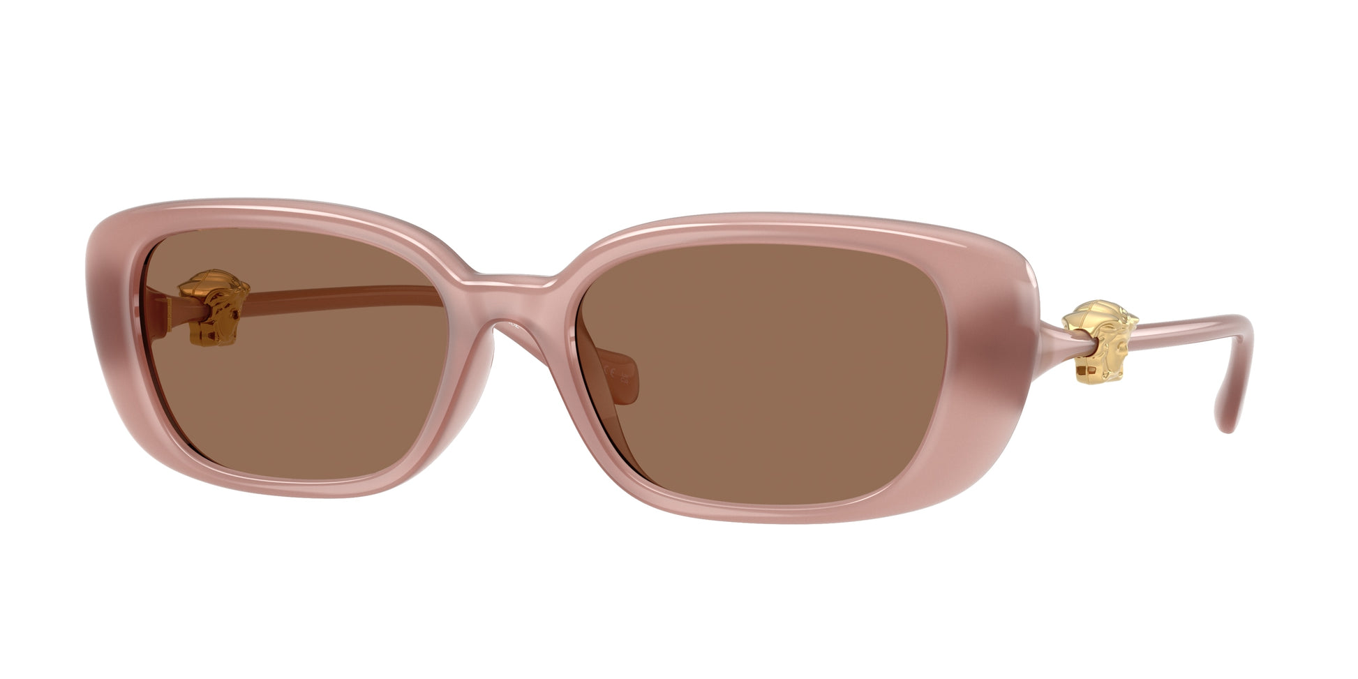 Versace VE4504D Pillow Sunglasses  553573-Opal Pink 56-140-18 - Color Map Pink