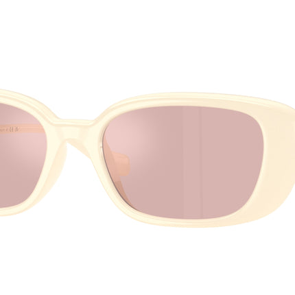 Versace VE4504D Pillow Sunglasses  55361T-Ivory 56-140-18 - Color Map Beige