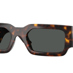Versace VE4506U Rectangle Sunglasses  108/87-Havana 54-140-21 - Color Map Tortoise
