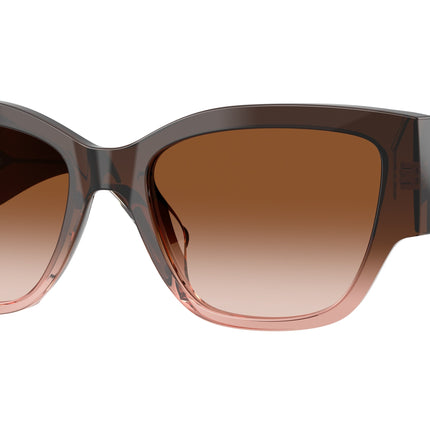 Versace VE4509U Cat Eye Sunglasses  533213-Brown Gradient 55-140-18 - Color Map Brown