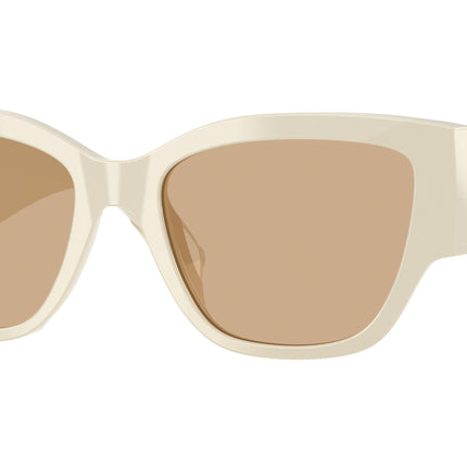 Versace VE4509U Cat Eye Sunglasses  5541/8-White Talc 55-140-18 - Color Map White