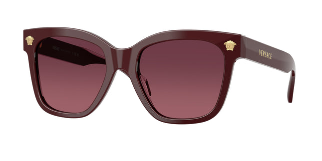 Versace VE4511F Square Sunglasses  5381F4-Burgundy 55-140-19 - Color Map Violet