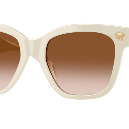 Versace VE4511 Square Sunglasses  554113-White Talc 55-140-19 - Color Map White