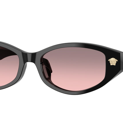 Versace VE4512D Cat Eye Sunglasses  GB1/5M-Black 54-140-17 - Color Map Black