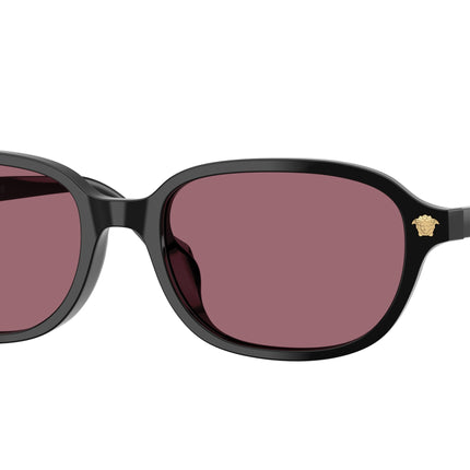Versace VE4514D Pillow Sunglasses  GB1/1A-Black 53-140-17 - Color Map Black