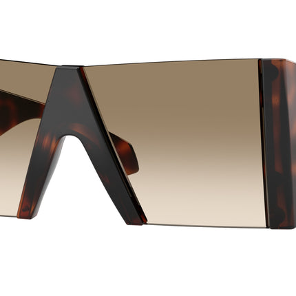 Versace VE4515 Square Sunglasses  5217T5-Havana 0-130-137 - Color Map Tortoise