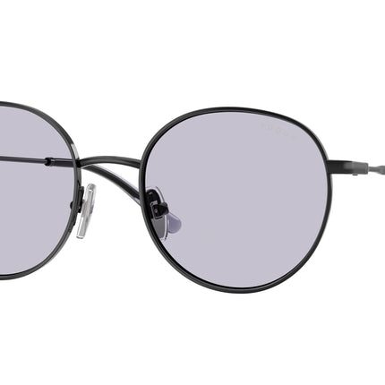 VOGUE JUNIOR SUN VJ1002 Round Sunglasses  352/1A-Black 49-130-18 - Color Map Black