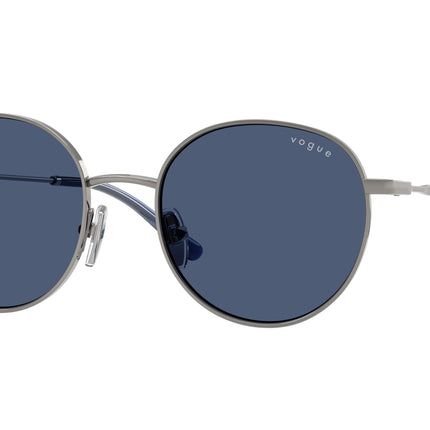 VOGUE JUNIOR SUN VJ1002 Round Sunglasses  548/80-Gunmetal 49-130-18 - Color Map Grey