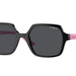 VOGUE JUNIOR SUN VJ2006 Square Sunglasses  W44/87-Black 46-125-16 - Color Map Black