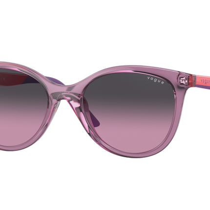 VOGUE JUNIOR SUN VJ2013 Butterfly Sunglasses  276190-Transparent Cherry 46-125-16 - Color Map Violet