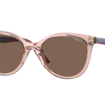 VOGUE JUNIOR SUN VJ2013 Butterfly Sunglasses  286473-Transparent Pink 46-125-16 - Color Map Pink