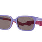 VOGUE JUNIOR SUN VJ2017 Pillow Sunglasses  30257N-Lilac On Fuchsia Rubber 45-120-14 - Color Map Violet
