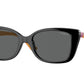 VOGUE JUNIOR SUN VJ2022 Butterfly Sunglasses  W44/87-Black 48-125-16 - Color Map Black