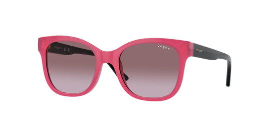 VOGUE JUNIOR SUN VJ2023 Butterfly Sunglasses  25458H-Opal Rose 47-125-17 - Color Map Pink