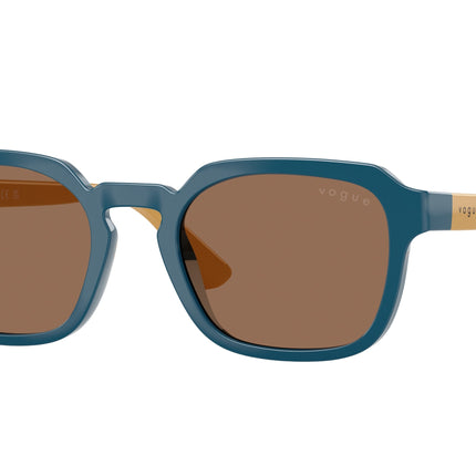 VOGUE JUNIOR SUN VJ2025 Irregular Sunglasses  319073-Full Blue 46-130-18 - Color Map Blue