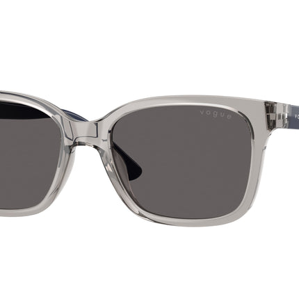 VOGUE JUNIOR SUN VJ2027 Rectangle Sunglasses  272687-Transparent Grey 49-130-16 - Color Map Grey