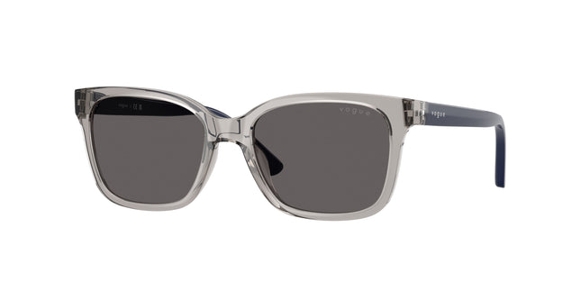 VOGUE JUNIOR SUN VJ2027 Rectangle Sunglasses  272687-Transparent Grey 49-130-16 - Color Map Grey