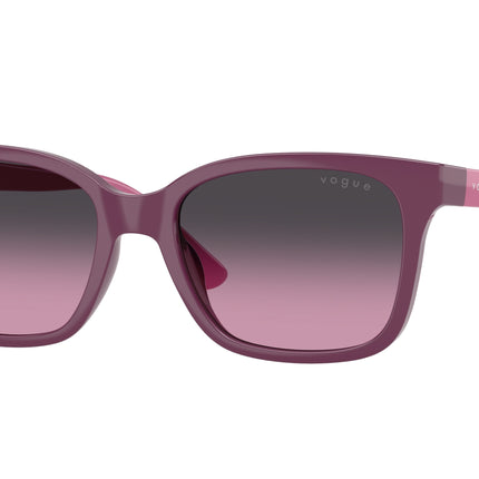 VOGUE JUNIOR SUN VJ2027 Rectangle Sunglasses  32134Q-Full Purple 49-130-16 - Color Map Violet