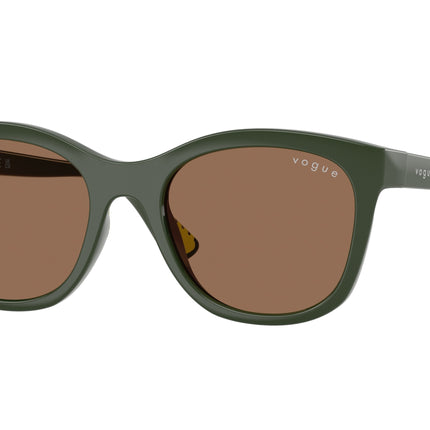VOGUE JUNIOR SUN VJ2028 Phantos Sunglasses  320873-Full Dark Green 46-125-17 - Color Map Green