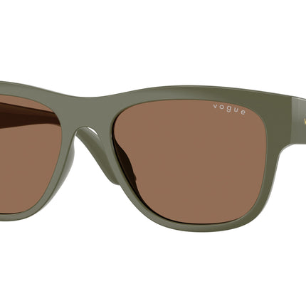VOGUE JUNIOR SUN VJ2030 Pillow Sunglasses  318573-Full Army Green 52-134-16 - Color Map Green