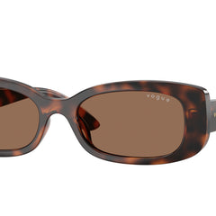 VOGUE JUNIOR SUN VJ2031 Pillow Sunglasses  271873-Total Dark Havana 51-134-17 - Color Map Brown