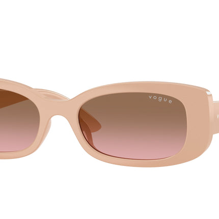 VOGUE JUNIOR SUN VJ2031 Pillow Sunglasses  326314-Powder Pink 51-134-17 - Color Map Pink