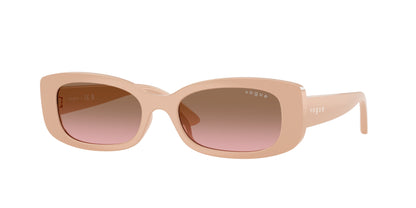 VOGUE JUNIOR SUN VJ2031 Pillow Sunglasses  326314-Powder Pink 51-134-17 - Color Map Pink