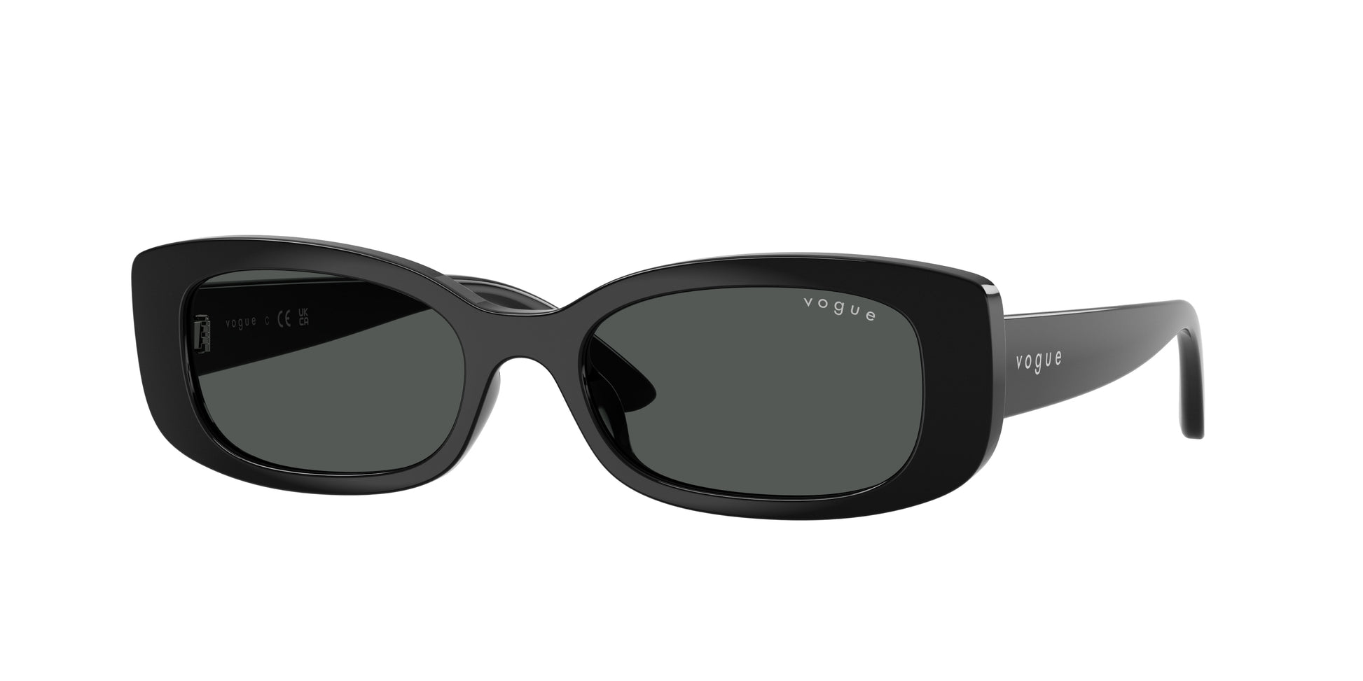VOGUE JUNIOR SUN VJ2031 Pillow Sunglasses  W44/87-Black 51-134-17 - Color Map Black