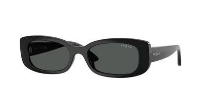 VOGUE JUNIOR SUN VJ2031 Pillow Sunglasses  W44/87-Black 51-134-17 - Color Map Black