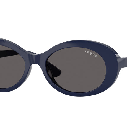 VOGUE JUNIOR SUN VJ2032 Oval Sunglasses  228887-Full Blue 49-130-16 - Color Map Blue