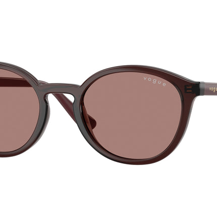 VOGUE JUNIOR SUN VJ2033 Phantos Sunglasses  327073-Transparent Bordeaux 48-135-19 - Color Map Red