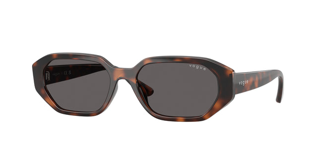VOGUE JUNIOR SUN VJ2034 Irregular Sunglasses  271887-Total Dark Havana 52-132-16 - Color Map Brown
