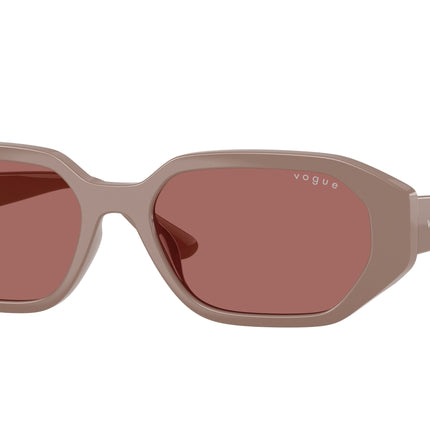 VOGUE JUNIOR SUN VJ2034 Irregular Sunglasses  327269-Taupe 52-132-16 - Color Map Brown