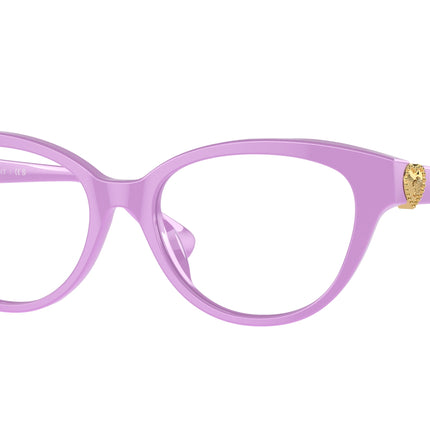 Versace Kids VK3004 Cat Eye Eyeglasses  5424-Lavander 48-130-15 - Color Map Violet