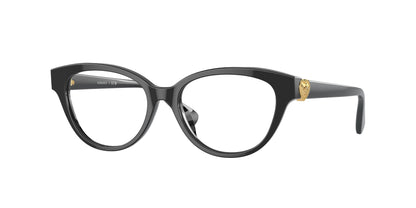 Versace Kids VK3004 Cat Eye Eyeglasses  GB1-Black 48-130-15 - Color Map Black