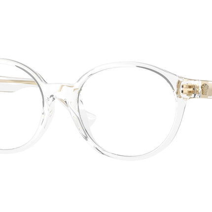 Versace Kids VK3007U Phantos Eyeglasses  148-Crystal 48-130-16 - Color Map Transparent