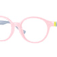Versace Kids VK3007U Phantos Eyeglasses  5440-Full Pink 48-130-16 - Color Map Pink