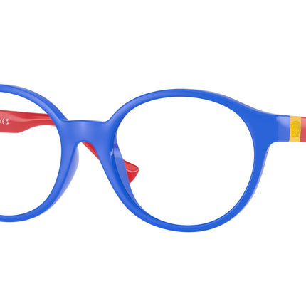 Versace Kids VK3007U Phantos Eyeglasses  5482-Full Blue 48-130-16 - Color Map Blue
