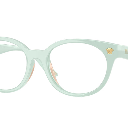 Versace Kids VK3009U Round Eyeglasses  5505-Artic Blue 48-130-16 - Color Map Blue