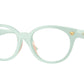 Versace Kids VK3009U Round Eyeglasses  5505-Artic Blue 48-130-16 - Color Map Blue
